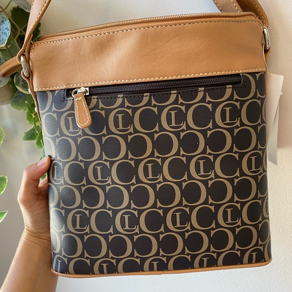 Brown/tan crossbody bag - Picture 3 of 3